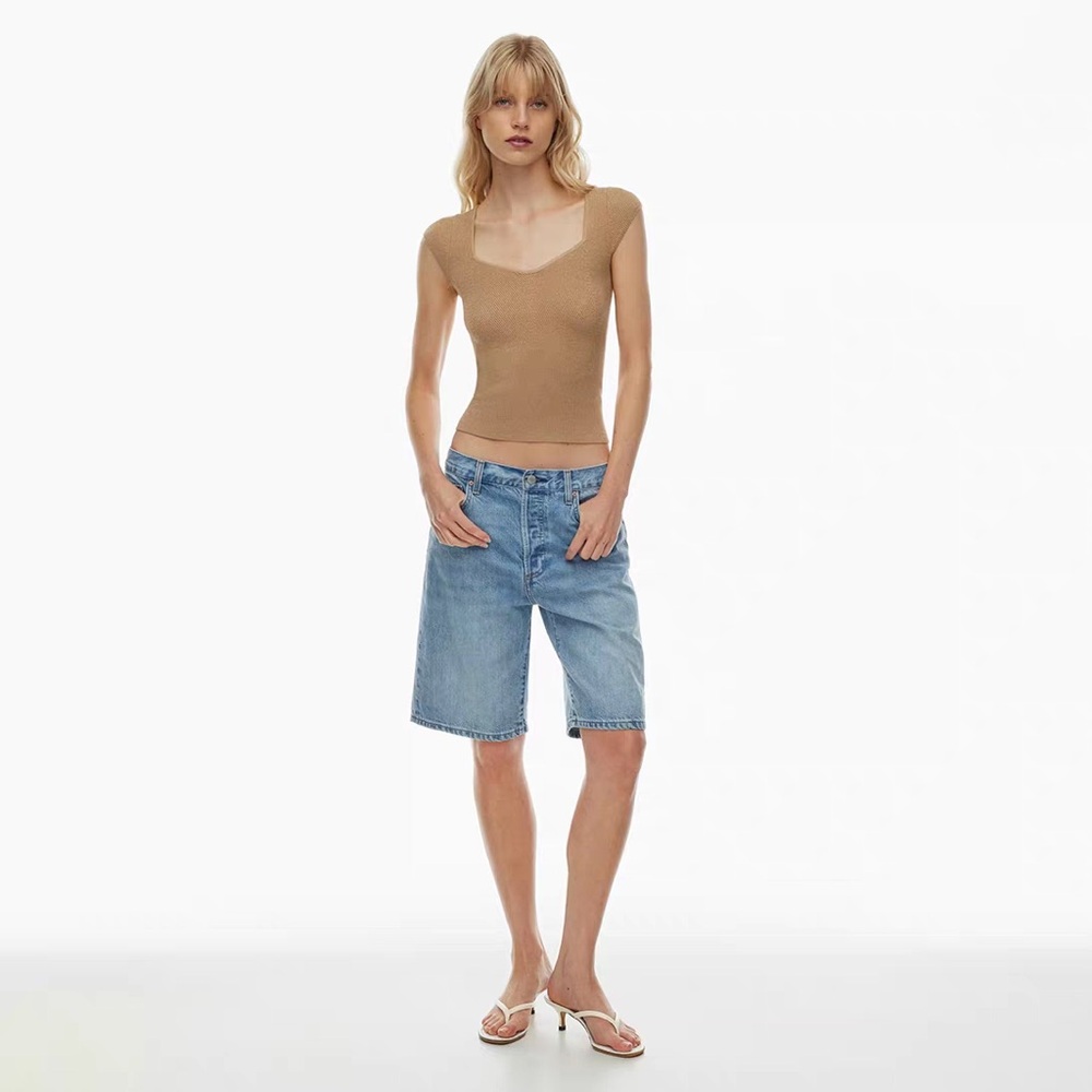 Aritzia Tan Women's Blouse - Picture 6 of 8